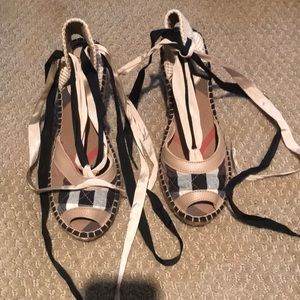 Burberry espadrilles